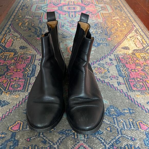 Everlane The New Modern Italian leather Chelsea flat ankle boots sz 8.5 - Picture 4 of 7